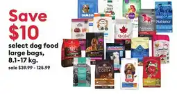 Petsmart select dog food large bags offer
