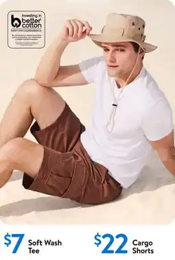 Walmart Cargo shorts offer