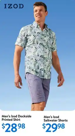 Walmart Izod men's saltwater shorts offer