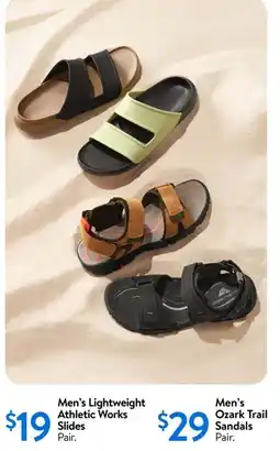 Walmart Men's ozark trail sandals offer