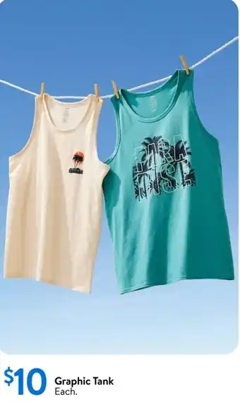 Walmart Graphic tank offer
