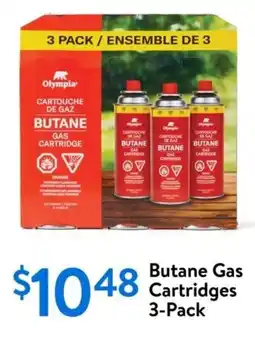 Walmart Butane gas cartridges offer