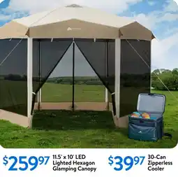 Walmart 30 can Zipperless cooler offer