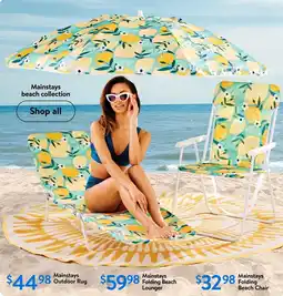 Walmart Mainstays outdoor rug offer
