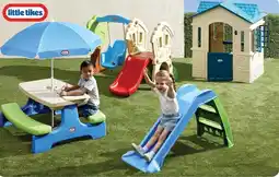 Walmart Little tikes easy store picnic table with umbrella offer