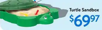 Walmart Turtle sandbox offer