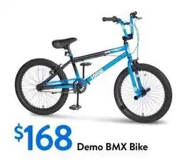 Walmart Demo BMX Bike offer