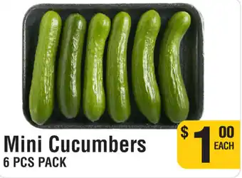 Iqbal Foods Mini cucumbers offer