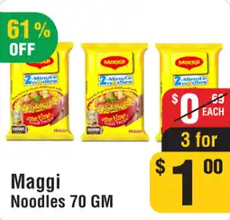 Iqbal Foods Maggi noodles offer