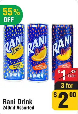 Iqbal Foods Rani drink offer
