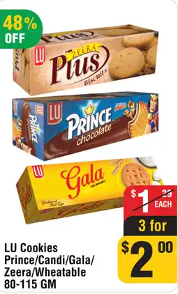 Iqbal Foods LU cookies prince candi gala zeera wheatable offer
