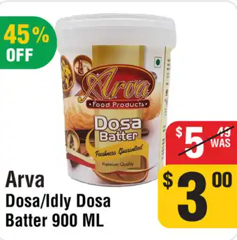 Iqbal Foods Arva dosa/idly dosa batter offer