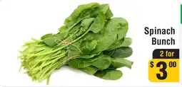 Iqbal Foods Spinach bunch offer