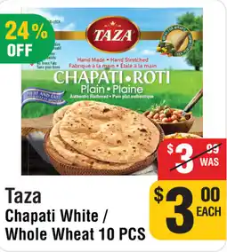 Iqbal Foods Taza chapati white whole wheat offer
