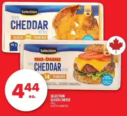 Metro Selection sliced cheese offer