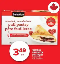 Metro Selection pie crust or puff pastry offer