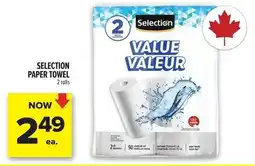 Metro Selection paper towel offer