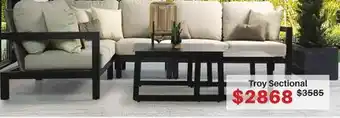 Dot Furniture Troy Sectional offer