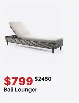 Dot Furniture Bali Lounger offer