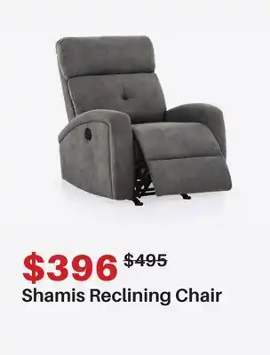 Dot Furniture Shamis Reclining Chair offer