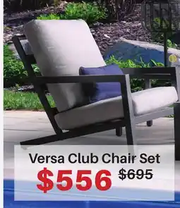 Dot Furniture Versa Club Chair Set offer