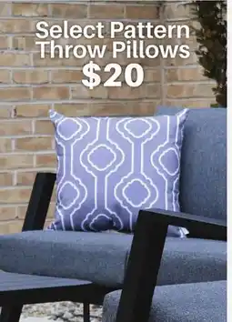 Dot Furniture Select Pattern Throw Pillows offer