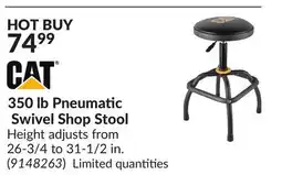 Princess Auto 350 lb Pneumatic Swivel Shop Stool offer