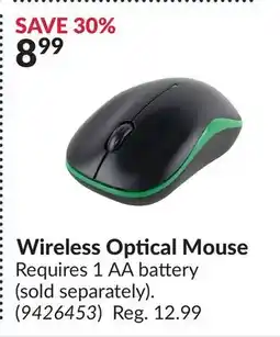 Princess Auto Wireless Optical Mouse offer