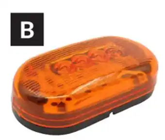Princess Auto Amber 4 x 2 in. LED Clearance/ Marker Lights offer