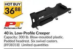 Princess Auto 40 in. Low-Profile Creeper offer