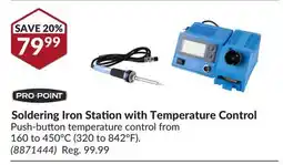 Princess Auto PRO•POINT Soldering Iron Station with Temperature Control offer