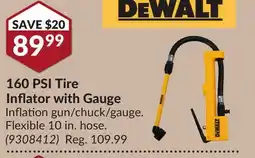 Princess Auto 160 PSI Tire Inflator with Gauge offer