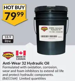 Princess Auto Anti-Wear 32 Hydraulic Oil offer