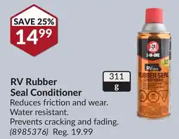 Princess Auto RV Rubber Seal Conditioner offer