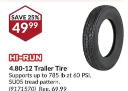 Princess Auto 4.80-12 Trailer Tire offer