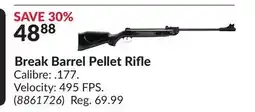 Princess Auto Break Barrel Pellet Rifle offer