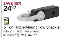 Princess Auto 5 Ton Hitch-Mount Tow Shackle offer