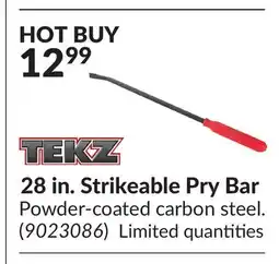 Princess Auto 28 in. Strikeable Pry Bar offer