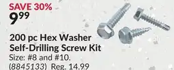 Princess Auto 200 pc Hex Self-Drilling Screw Kit offer