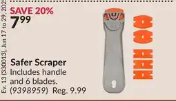 Princess Auto Safer Scraper offer