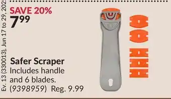 Princess Auto Safer Scraper offer