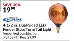 Princess Auto 4-1/2 in. Dual-Sided LED Fender Stop/Turn/Tail Light offer