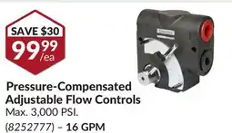 Princess Auto Pressure-Compensated Adjustable Flow Controls offer