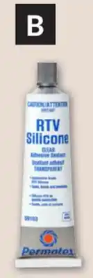 Princess Auto RTV Adhesive Clear, 80 ml Sealant offer