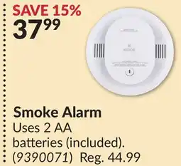 Princess Auto Smoke Alarm offer