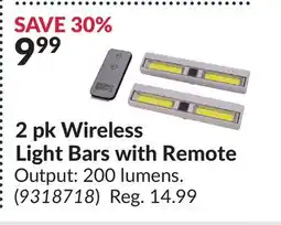 Princess Auto 2pk Wireless Light Bars with Remote offer