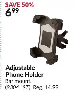 Princess Auto Adjustable Phone Holder offer