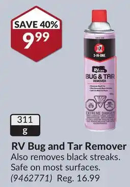 Princess Auto 311 g RV Bug and Tar Remover offer