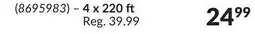 Princess Auto 4 x 220 ft Landscape Fabrics offer