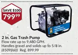Princess Auto 2in.Gas Trash Pump offer